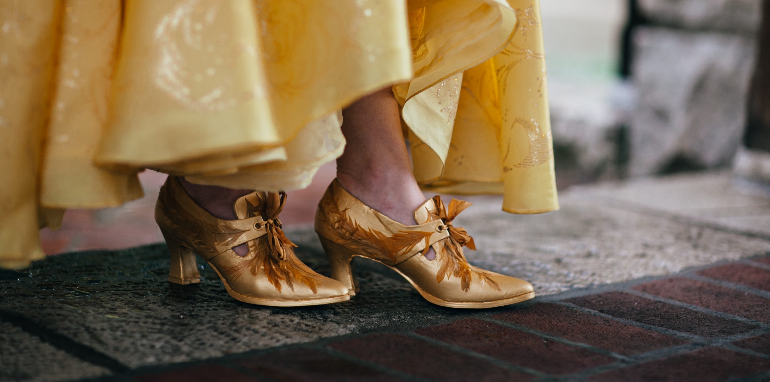 Feathers & All – Replicating Belle’s Shoes