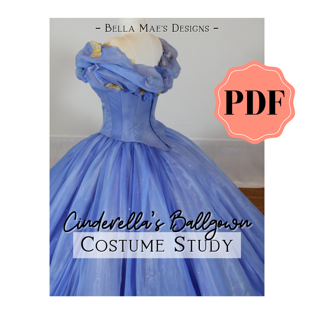 Costume Study PDF – Cinderella’s Ballgown