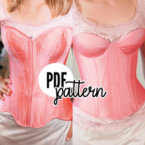 Glinda's Corset - Costume PATTERN - PDF Printable